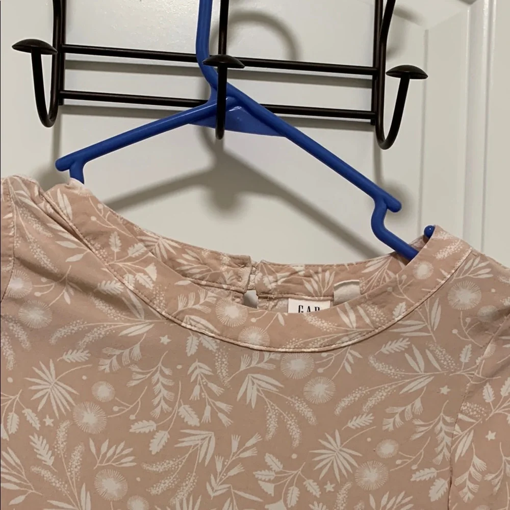 GAP Kids Floral Beige Dress
